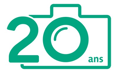 Studio Pomme Verte Logo 20 ans